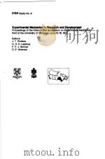 EXPERIMENTEL MECHANICS IN REEEGRCH AND DEVALOPME PDF电子版封面 H·H·LEIPHOLZ