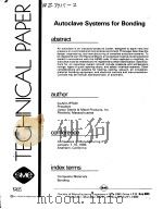 AUTOCLAVE SYSTEMS FOR BLNDING PDF电子版封面