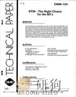 RTM-THE RIGHT CHOICE FOR THE 80（ PDF版）