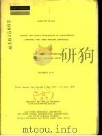 DYNAMIC AND STATIC EVALUATION OF EXPERIMENTAL INTEGRAL FUEL TANK SEALANT MATERIALS     PDF电子版封面     