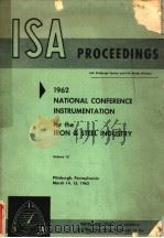 PROCEEDINGS TWELFTH NATIONAL CONFERENCE ON INSTRUMENTATION FOR THE IRON & STEEL INDUSTRY VOLUME 12 PDF电子版封面