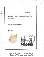 NOTCH TENSILE STRENGTH OF ADVANCED STRUCTURAL GADES OF BERYLLIUM（ PDF版）