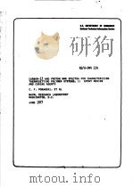 CARBON-13 AND PROTON NMR SPECTRA FOR CHARACTERIZING THERMOSETTING POLYMER SYSTEMS PDF电子版封面 C.F.PORANSKI JR W.B MONIZ D.