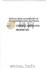 PLENUM PRESS HANDBOOKS OF HIGH-TEMPERATURE MATERIALS     PDF电子版封面    W·D·WOOD H·W·DEEM 