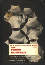 THE FERMI SURFACE PDF电子版封面 W.A.HARRISON M.B.WEBB
