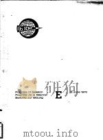 PREPRINTS OF SESSION PREPRINTS DE LA SEANCE BERICHTE ZUR SITZUNG E 2JUNE 1970 PDF电子版封面