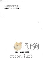 INSTRUCTION MANUAL（ PDF版）