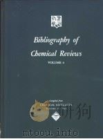 BIBLIOGRAPBY OF CHEMICAL PEVIEWS VOLUME 4 PDF电子版封面