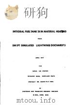 INTEGRAL FUELTANK SKIN MATERIAL HEATING PDF电子版封面