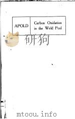 APOLD CARBON OXIDATION IN THE WELD POOL DURING THE METAL-ARC WELDING OF PLAIN CARBON STEELS（ PDF版）