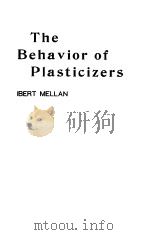 THE BEHAVIOR OF PLASTICIZERS（ PDF版）