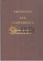 PROCEEDINGS 24th CONFERENCE  NATIONAL ASSOCIATION CORROSION ENGINEERS（ PDF版）