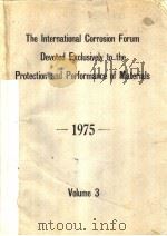 The International Corrosion Forum Devoted Exclusively to the Protection and Performance of Materials PDF电子版封面