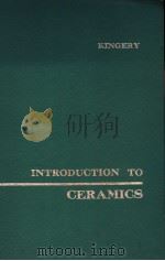 INTRODUCTION TO CERAMICS（ PDF版）