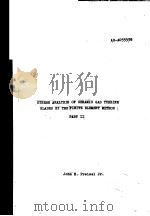 STRESS ANALYSIS OF CERAMIC GAS TURBINE BLADES BY THE FINITE ELEMENT METHOD PART Ⅱ PDF电子版封面 JOHN H.PREISEL JR.