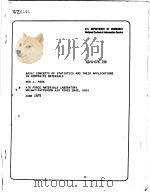 BASIC CONCEPTS OF STATISTICS AND THEIR APPLICATIONS IN COMPOSITE MATERIALS（ PDF版）