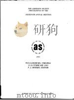 THE ADHESION SOCIETY PROCEEDINGS OF THE SIXTEENTH ANNUAL MEETING AND THE IHTERNATIONAL SYMPOSIUM ON PDF电子版封面