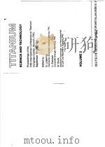 TITANIUM SCIENCE AND TECHNOLOGY VOLUME 2（ PDF版）