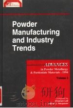 POWDER MANUFACTURING AND INDUSTRY TRENDS VOLUME 1     PDF电子版封面  1878954458  ALBERT J·NEUPAVER 