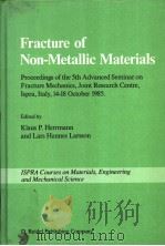 FRACTURE OF NON-METALLIC MATERIALS PDF电子版封面 9027723923 KLAUS P.HERRMANN LARS HANNES