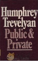 PUBLIC AND PRIVATE PDF电子版封面 0241103576