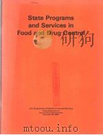 STATE PROGRAMS AND SERVICES IN FOOD AND DRUG CONTROL（ PDF版）