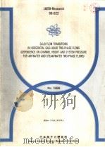 JAERI-RESEARCH 96-022 SLUG FLOW TRANSITIONS IN HORIZONTAL GAS/LIQUID TWO-PHASE FLOWS (DEPENDENCE ON PDF电子版封面