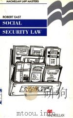 SOCIAL SECURITY LAW PDF电子版封面 0333715772 ROBERT EAST