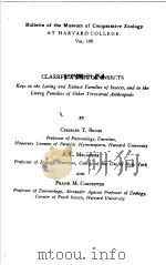 BULLETIN OF THE MUSEUM OF COMPARATIVE ZOOLOGY PDF电子版封面 CHARLES T.BRUES