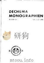 DECHEMA MONOGRAPHIEN BAND 43 NR.677-708 PDF电子版封面