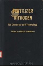 FERTILIZER NITROGEN     PDF电子版封面    VINCENT SAUCHELLI 