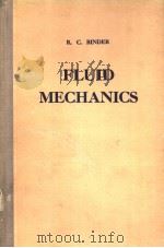 FLUID MECHANICS     PDF电子版封面    R·C·BINDER PH·D 