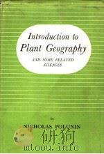INTRODUCTION TO PLANT GEOGRAPHY PDF电子版封面
