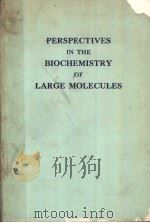 PERSPECTIVES IN THE BIOCHEMISTRY OF LARGE MOLECULES     PDF电子版封面    MICHAEL HEIDELBERGER  KAI O.PE 