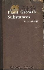 PLANT GROWTH SUBSTANCES     PDF电子版封面    L·J·AUDUS 