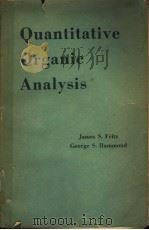QUANTITATIVE ORGANIC ANALYSIS（ PDF版）
