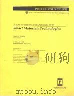 SMART STRUCTURES AND MATERIALS 1999 SMART MATERIALS TECHNOLOGIES VOL.3675 1999 PDF电子版封面 0819431494