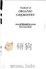 TERTBOOK OF ORGANIC CHEMISTRY PDF电子版封面 THIRD EDITION