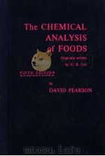 THE CHEMICAL ANALYSIS OF FOODS PDF电子版封面 H·E·COX