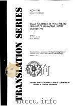 TRANSLATION SERIES AEC-5265 PDF电子版封面 D·I·ZAKTINSKIY