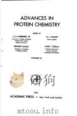ADVANCES IN PROTEIN CHEMISTRY VOLUME 16 1961     PDF电子版封面    C.B.ANFINSEN.JR. M.L.ANSON 