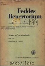 FEDDES REPERTORIUM BAND Ⅷ PDF电子版封面 A.SCAMONI