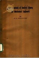 THE ESSENTIALS OF CONTROL THEORY FOR MECHANICAL ENGINEERS（ PDF版）