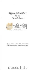 FOUNDATIONS OF SILVICULTURE UPON AN ECOLOGICAL BASIS VOLUME 1（ PDF版）
