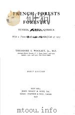 FRENCH FORESTS AND FORESTRY（ PDF版）
