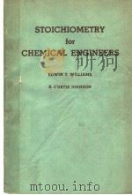 STOICHIOMETRY PDF电子版封面 EDWIN T.WILLIAMS