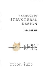 HANDBOOK OF STRUCTURAL DESIGN PDF电子版封面 I·E·MORRIS