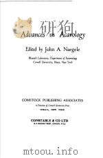 ADVANCES IN ACAROLOGY VOLUME Ⅰ PDF电子版封面 JOHN A.NAEGELE