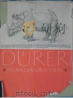 ALBRECHT DURER PFLANZEN UND TIERE PDF电子版封面