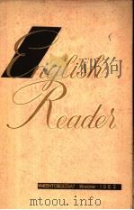 ENGLISH READER 2ND EDITION   1962  PDF电子版封面     